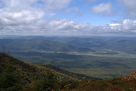 View of Deerfield Valley Elliott Knob Augusta County Virginia USA.jpg