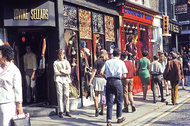 Carnaby Street, c. 1968