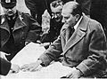 Atatürk durante le grandi manovre di Tracia nell'agosto 1937
