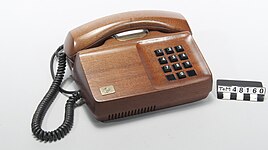 Ericsson Diavox wooden telephone