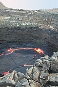 Danau lava di kaldera Erta Ale