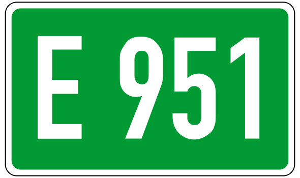 File:European Road 951 number DE.svg