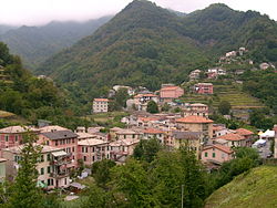 Skyline of Favale di Malvaro