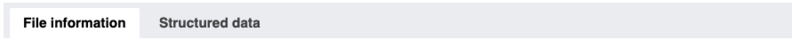 File:File information and Structured data tabs for Structured Data on Commons.png