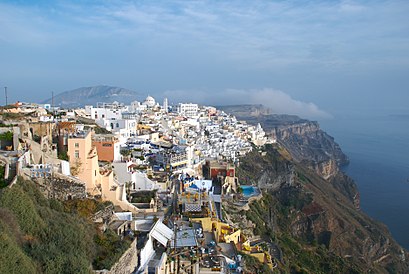 Πώς να πάτε στο προορισμό Σαντορίνη με δημόσια συγκοινωνία - Σχετικά με το μέρος