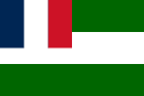 Flag of the State of Syria, in the French Mandate of Syria (1924â€“1930)
