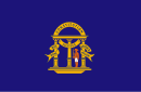 Steagul statului Georgia (neoficial) .svg