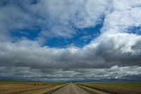 Open prairie bij Lewvan