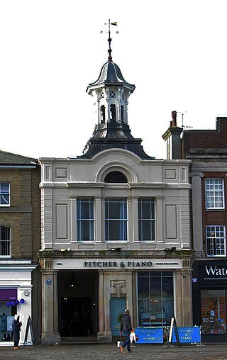 <span class="mw-page-title-main">Corn Exchange, Hitchin</span> Commercial building in Hitchin, Hertfordshire, England