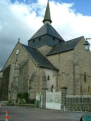 The church in Jarnages