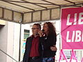 Franco Grillini e Vladimir Luxuria.