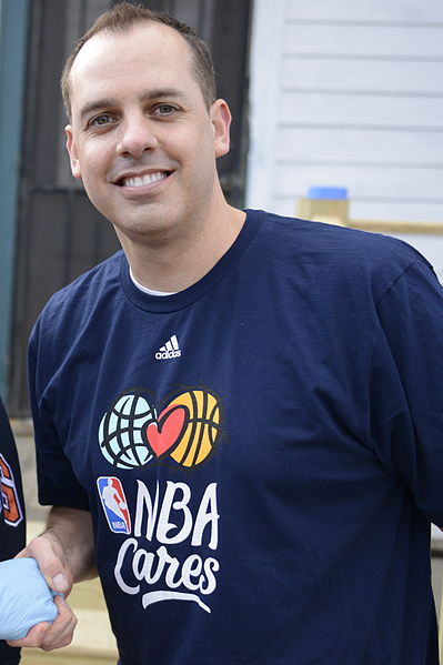 Vogel at an NBA Cares event in 2014