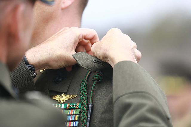 5th Marines is one of two USMC regiments authorized to wear the French Fourragère for actions during World War I.