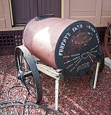 A Furphy farm water cart Furphy's Farm Water Cart.jpg