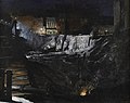 Deutsch: George Wesley Bellows: Aushubarbeiten bei Nacht , 1909, Öl auf Leinwand.