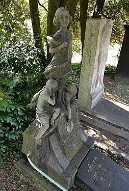The grave of Gabrielle Georgette Raymond in Geneva