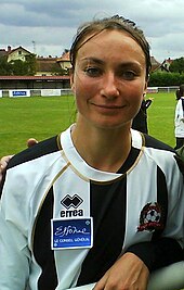 Gaëtane Thiney con la maglia dello FCF Juvisy nel 2010.