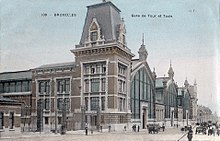 The Maritime Station, Tour & Taxis, c. 1910 GareBruxellesTouretTaxis1910.jpg