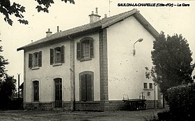 Gare de Saulon makalesinin açıklayıcı görüntüsü