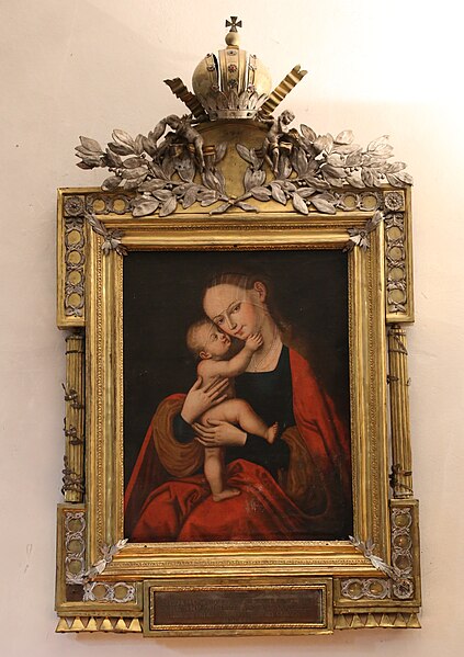 File:Gemaelde Maria mit Kind St. Nikolaus Meran-1.jpg