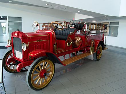This 1917 Nash Fire Truck was the first motorized fire truck of the Glendale Fire Department. The truck was manufactured by the Nash Motors Company and is on exhibit at the Glendale Training Center located at 11330 W. Glendale Ave. in Glendale, Arizona.