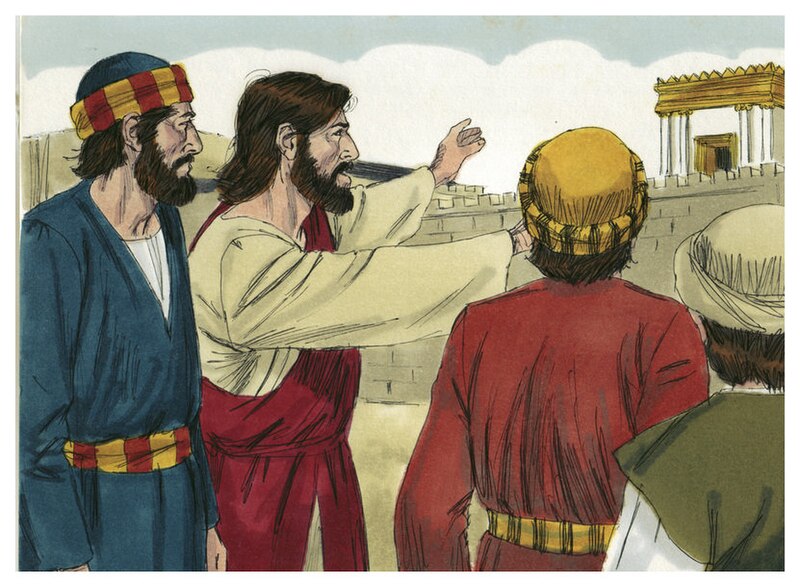 File:Gospel of Mark Chapter 13-3 (Bible Illustrations by Sweet Media).jpg