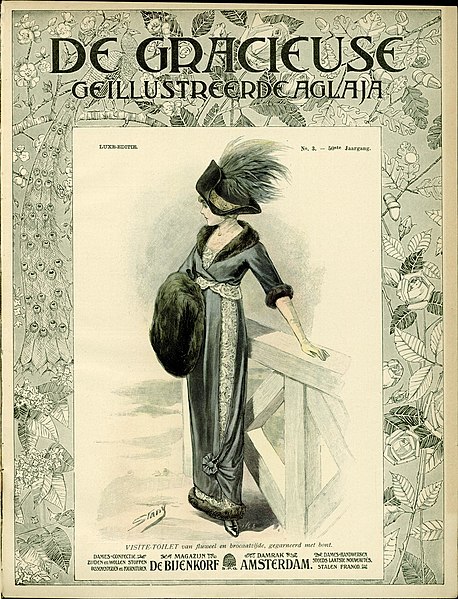 File:Gracieuse. Geïllustreerde Aglaja, 1912, aflevering 3, pagina 1.JPG
