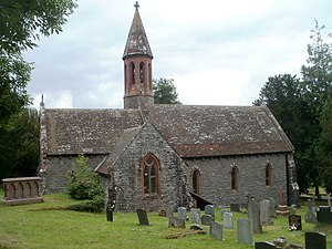 Grade II listed Llansantffraed Church (geograph 2590550).jpg