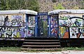 * Nomination Graffiti on disused train carriages in Nafplio, Greece. --Peulle 18:43, 25 September 2016 (UTC) * Promotion Good quality. --W.carter 09:31, 26 September 2016 (UTC)