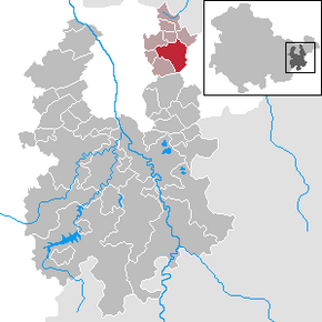 Poziția Großenstein pe harta districtului Greiz