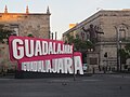 Plaza de la Liberación, Statue of Miguel Hidalgo y Costilla