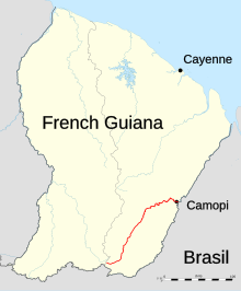 Guyane Kamopi daryosi map.svg