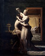 Héro et Léandre (1814), Bresteko Arte Ederren Museoa.