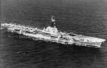 HMS Glory during her 1951 deployment to the Korean War