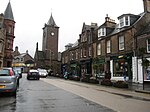 High Street, Tourist Information Centre, Former Town Hall, Cross Of Burgh Of Regality Of Drummond