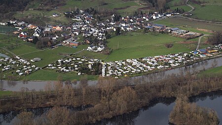 Hennef Lauthausen Luftaufnahme 2015