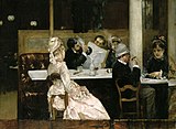 Scène de café à Paris (1877)