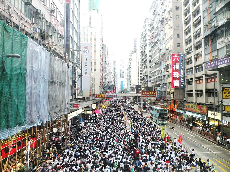 File:Hong Kong July 1 marches 2014.jpg