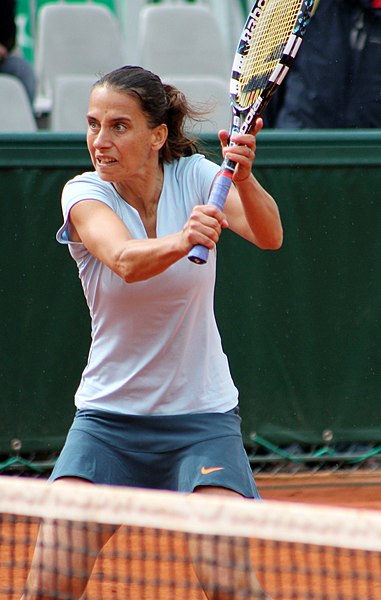 Husárová at the 2013 French Open