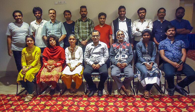 Indic Wikisource Community Consultation Group Photo