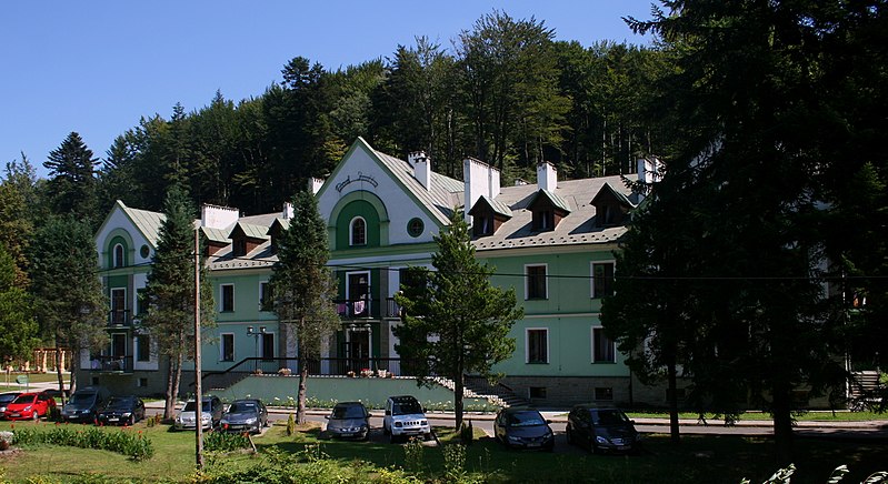 File:Iwonicz Zdrój sanatorium Pod Jodłą 2015.08.19 p.jpg