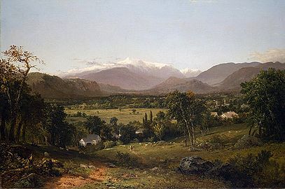 Mount Washington from the Valley of Conway, 1869, The Wellesley College Museum
