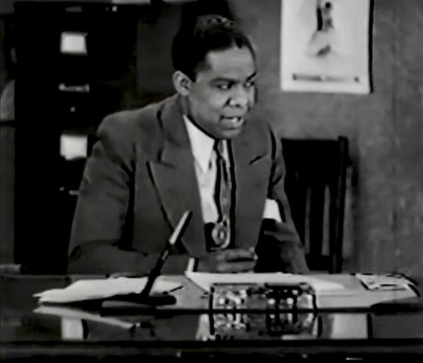 Baskett in Harlem Is Heaven (1932), in which Variety described his portrayal of "Money" Johnson as "very impressive".