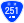 Japanese National Route Sign 0251.svg