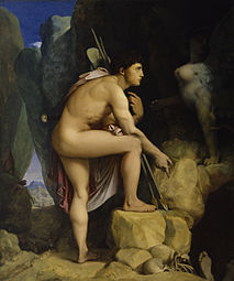 Edipo y l'Esfinxe, 1864, 105.5 x 87 cm, Muséu Walters