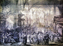 Jean-Pierre Norblin de La Gourdaine, Sejmik w kościele (1785) - 02.png