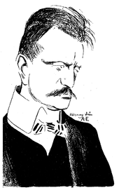 Sibelius: sketch by Albert Engstrom (1904) Jean Sibelius (AE, 1904).png
