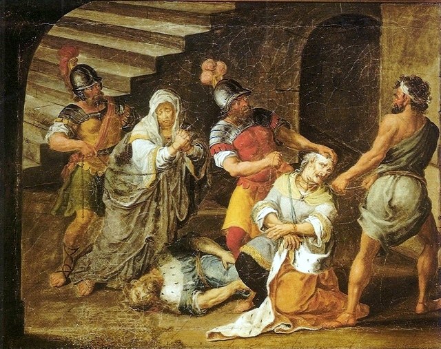 Death of Judas Maccabeus by José Teófilo de Jesus