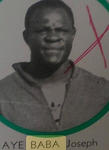 Joseph Baba Aye during his time at Africa Sports d'Adidjan