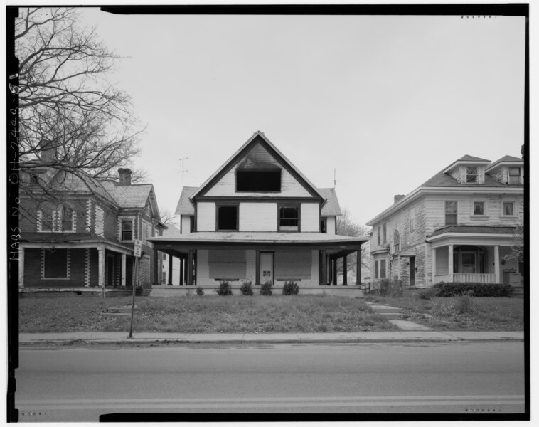 File:Julia Griffith House, 1305-1307 South Fountain Avenue, Springfield, Clark County, OH HABS OHIO,12-SPRIF,19-1.tif